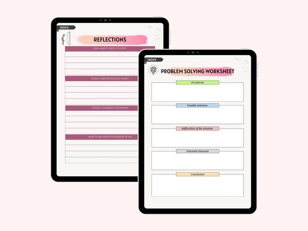 2025 Mental Health Planner Bundle, Self-Care Digital Journal, Printable Therapy and Wellness Templates, Mental Health Planner, Mental Health