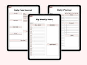 Digital Weight Loss Journal, Digital Planner, iPad Planner, GoodNotes Planner ,Fitness Planner, Workout Planner, Meal Planner, Weight Track