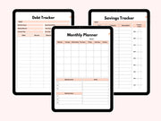 Digital Financial Budget Planner, Finance Tracker, GoodNotes Budget Planner, Undated Finance Planner, Monthly Budget, iPad Finance Template