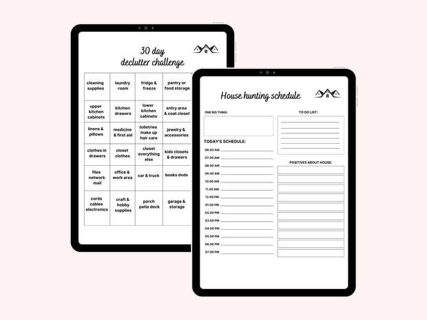 Moving Planner, Moving Checklist pdf, Moving Binder, Moving Gift, Moving list, Moving Checklist Printable, Declutter Planner, INSTANT PDF