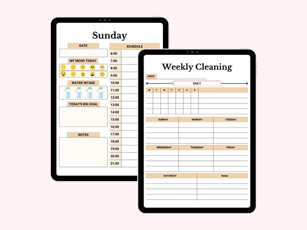 Busy Mom Planner Digital Template Stay at Home Mom Planner Life Organizer for Mom Life Planner Printable Editable Task Planner for Busy Moms