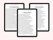 400+ Manifestation Journal Prompts, Printable, Journal, Minimalist, Reflections, Manifest, Manifesting, Desire, Goals, Make it Happen