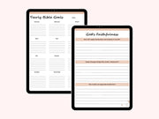 Digital Daily Devotional Journal | Digital Bible Study Faith Planner Prayer Journal for Christian Catholic