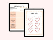 Self Confidence Planner, Self Esteem Workbook, Self-Care Prompts, Teen Planner, Confidence Building Worksheets, Printable Journal