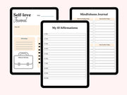 Self Confidence Planner, Self Esteem Workbook, Self-Care Prompts, Teen Planner, Confidence Building Worksheets, Printable Journal