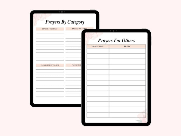 Digital Faith Planner, Prayer journal, Digital planner ipad , faith stickers, Bible Study SOAP, Christian diary, Goodnotes
