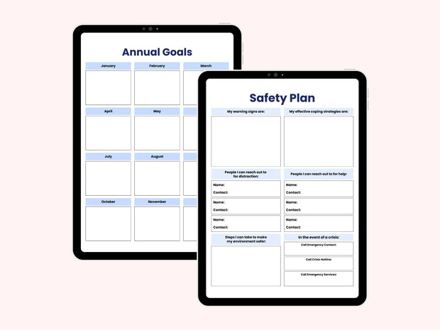 ADHD & mental health Planner, ADHD Planners therapy worksheets, ADHD planner Adults, adhd planner for work, adhd organization, adhd journal