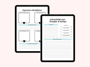 2025 PTSD/Trauma/Anxiety Printable Journal/Workbook, Anger Management/Self Care/Mental Health Therapy Workbook