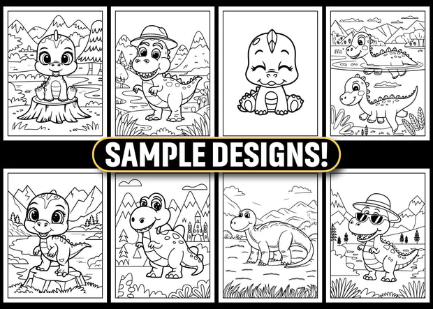 Dinosaurs Coloring Pages, Dinosaur Coloring Pages For Kids Printable, Dinosaur Coloring Sheets, Dinosaur Coloring Book, Kids Coloring Pages