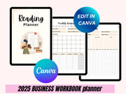 Digital Reading Journal, Book Tracker, Reading Planner, Reading Tracker, Digital Notebook, Reading Log, GoodNotes, Book Review, Bookshelf