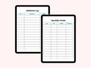 Digital Medical Planner Template | Healthcare Planner | Health Planner | Medication Tracker | Medical Binder | Canva Wellness Template Kit