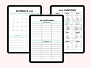 Digital Medical Planner Template | Healthcare Planner | Health Planner | Medication Tracker | Medical Binder | Canva Wellness Template Kit