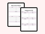 Homeschool Planner 2025 2026 Undated, Homeschool Digital Planner 2025, Goodnotes Planner iPad, Daily Planner, Home School Planner Digital