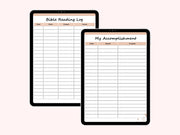 Digital Daily Devotional Journal | Digital Bible Study Faith Planner Prayer Journal for Christian Catholic