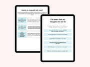 2025 PTSD/Trauma/Anxiety Printable Journal/Workbook, Anger Management/Self Care/Mental Health Therapy Workbook