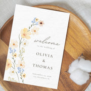 Wedding Welcome Sign, Templett Welcome Poster, Printable Wedding Welcome, Minimalist Welcome sign, Edit with TEMPLETT, WLP-PAL 5607