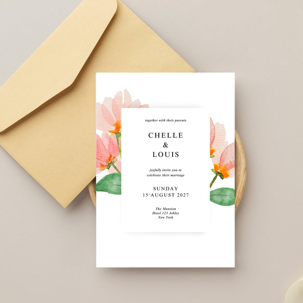 Wedding Stationery Bundle Template Set, Eucalyptus Greenery Wedding Editable Printable Wedding Bundle, INSTANT Download Wedding Suite W-ALEX