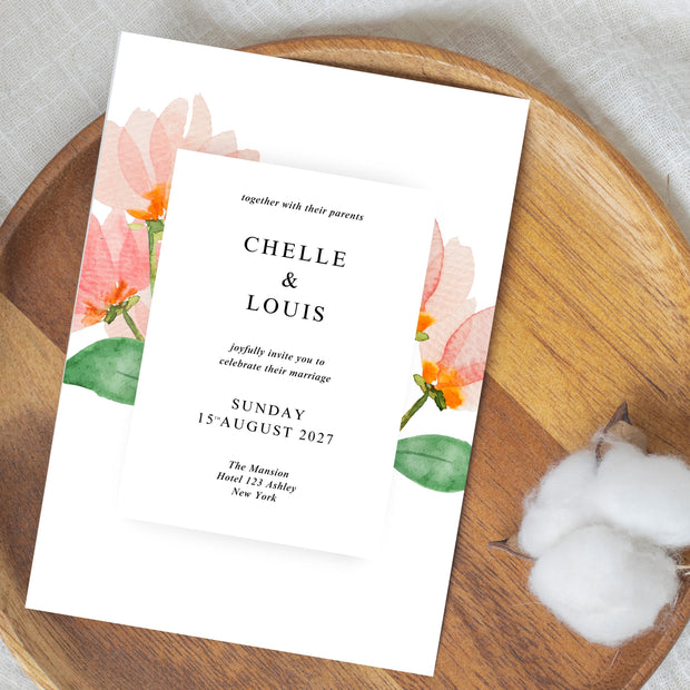 Wedding Stationery Bundle Template Set, Eucalyptus Greenery Wedding Editable Printable Wedding Bundle, INSTANT Download Wedding Suite W-ALEX