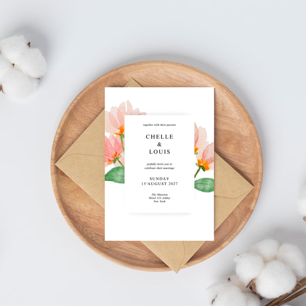 Wedding Stationery Bundle Template Set, Eucalyptus Greenery Wedding Editable Printable Wedding Bundle, INSTANT Download Wedding Suite W-ALEX