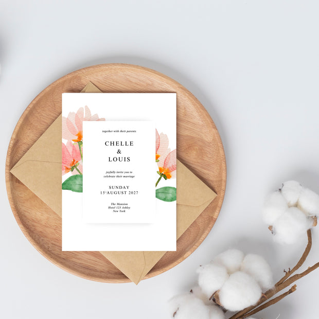 Wedding Stationery Bundle Template Set, Eucalyptus Greenery Wedding Editable Printable Wedding Bundle, INSTANT Download Wedding Suite W-ALEX